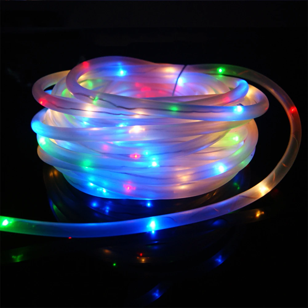 Design Light Ropes And Strings led solar rope lights outdoor images newest waterproof 10m 100 string strip fairy light garden xmas