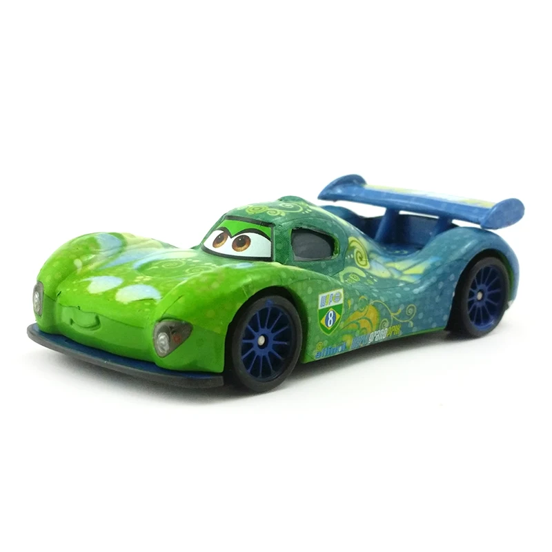 Disney Pixar Cars Racer Франческо Бернулли Карла велосо Шу Тодороки металлическая литая