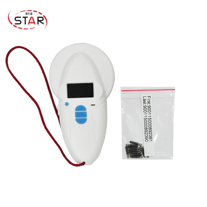 FDX B/A HDX Bluetooth animal tag Microchip reader Pet microchip scanner