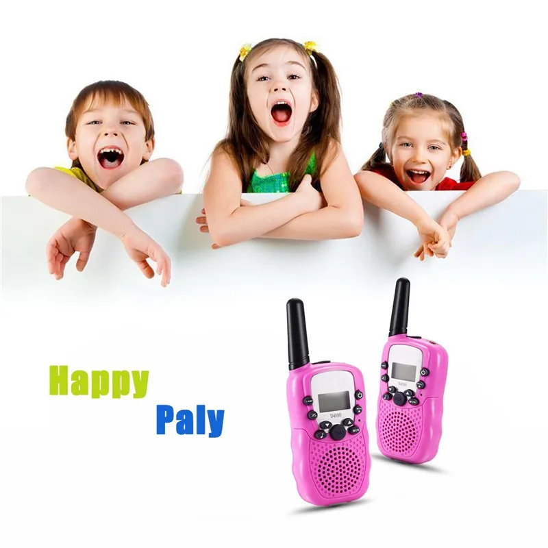 1 пара T 388 мини детей портативная рация FRS/GMRS UHF 462 55 467 7125 МГц 0 5 W 22CH радио для 2 шт.