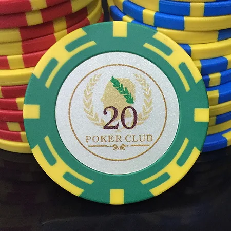10 шт./лот Премиум глиняные чипы 14 г греческий узор высокого качества техасский холдем покер азартные игры казино чип - Цвет: 20