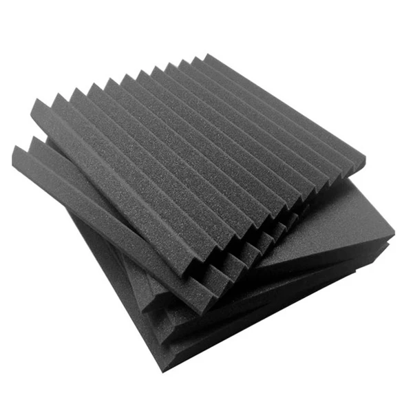 Wedge Acoustic Foam With Adhesive Tape 8 Pcs Soundproof Panels,Silencing Sponge