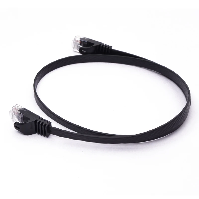 1 м 2 3 5 провод из чистой меди CAT5e плоский сетевой кабель UTP Ethernet RJ45 соединительный