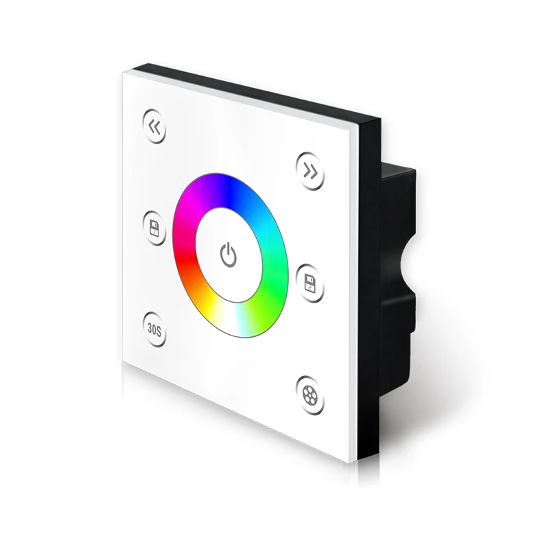 Новая настенная панель управления светодиодной RGB лентой 12 24 в радиочастотный