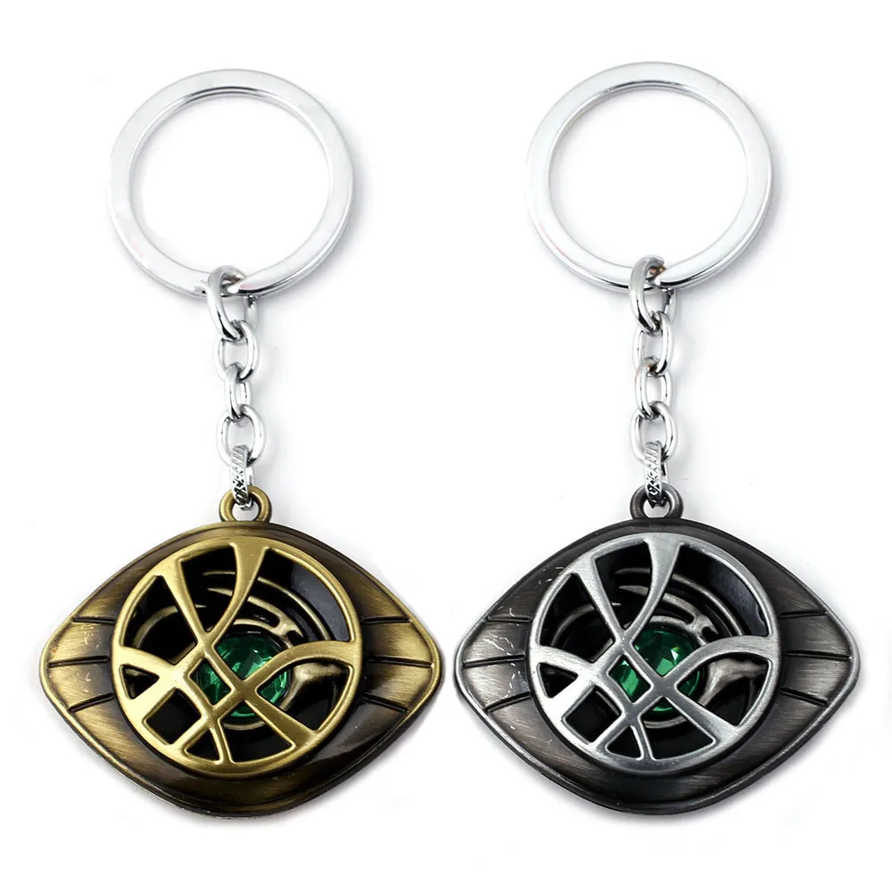 Marvel Avengers Doctor Strange Glasses Keychain Infinity Time