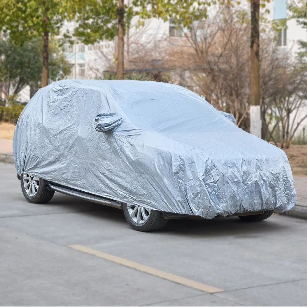 Outdoor Full Car Cover Automobile Care Sun UV Snow Dust Resistant
