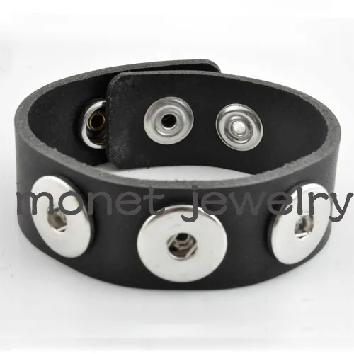 

w03423 OEM ,ODM welcome hot sale top leather bracelet button