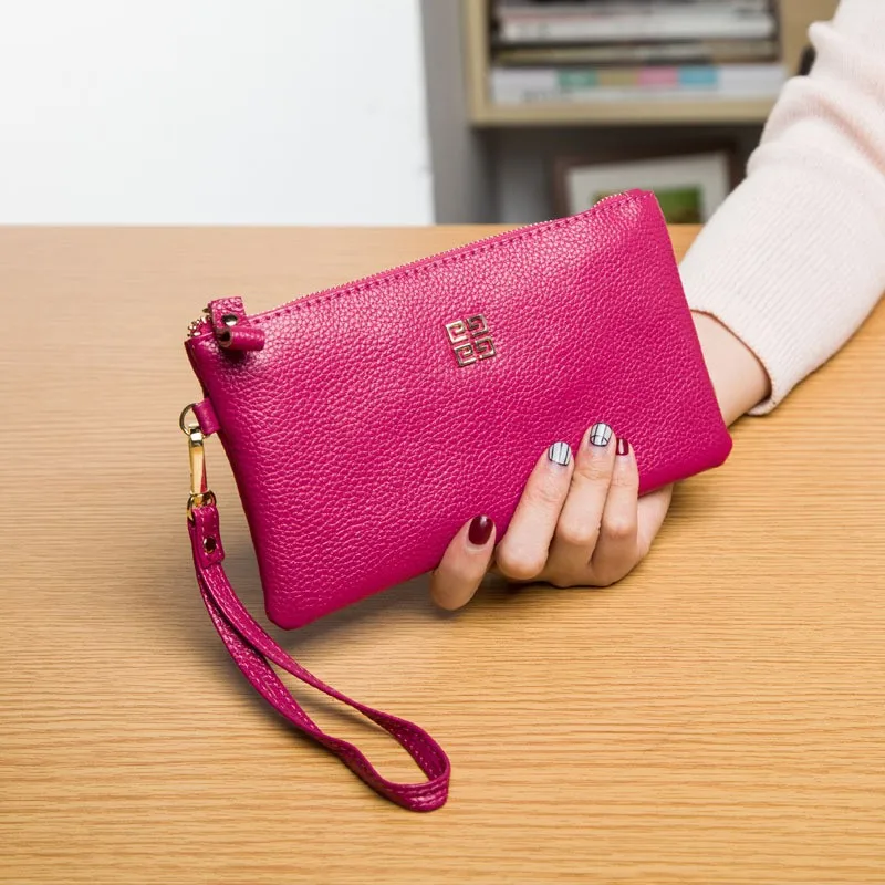 women genuine leather wallet 0-1