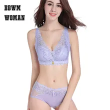 Бюстгальтеры размера плюс для женщин, без косточек, бюстгальтер для груди, нижнее белье, одежда для женщин, кружевной бюстгальтер ZO922