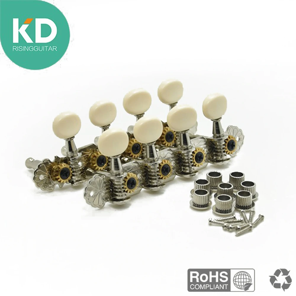 

MoonEmbassy Mandolin Guitar Tuning Pegs Keys Nickel Plating Machine Head Accessories Free Shipping