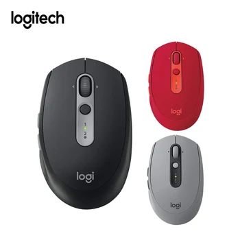 

Logitech M590 Mute Wireless Bluetooth Mouse 1000DPI 7 Keys Optical Silent Computer Mice for PC Desktop Bluetooth Mute Mouse
