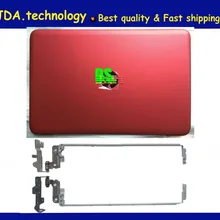 Wellendorff /оригинальная состоящий из топа красного цвета задняя крышка для hp 15-AC 15-AF 250 255 G4 ЖК-дисплей задняя крышка корпуса и петли