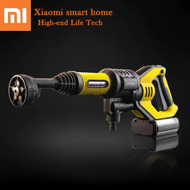 

Original Xiaomi JIMMY Handheld Wireless Washing Gun 180L/h 2.2MPa Water Pressure Chargeable Car washer Multi-function Water Jet