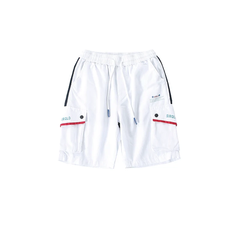 

HFNF 2019 shorts men Solid Summer Mens Beach Shorts Cotton Casual Male Shorts homme hip hop