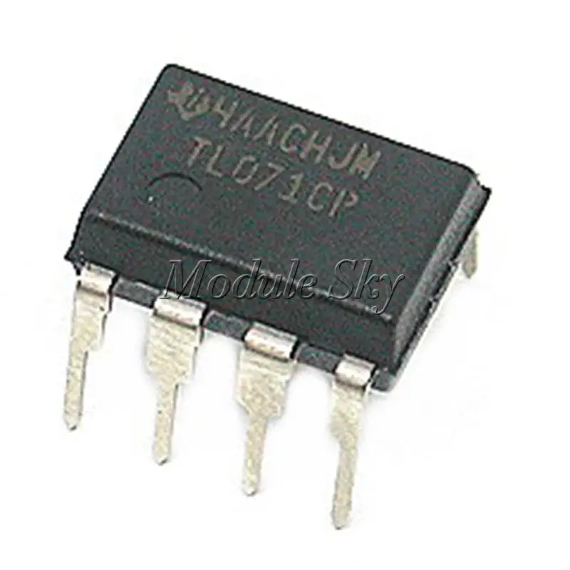 

20PCS TL071 TL071CP DIP-8 Low Noise JFET Input Operational Amplifiers TI IC