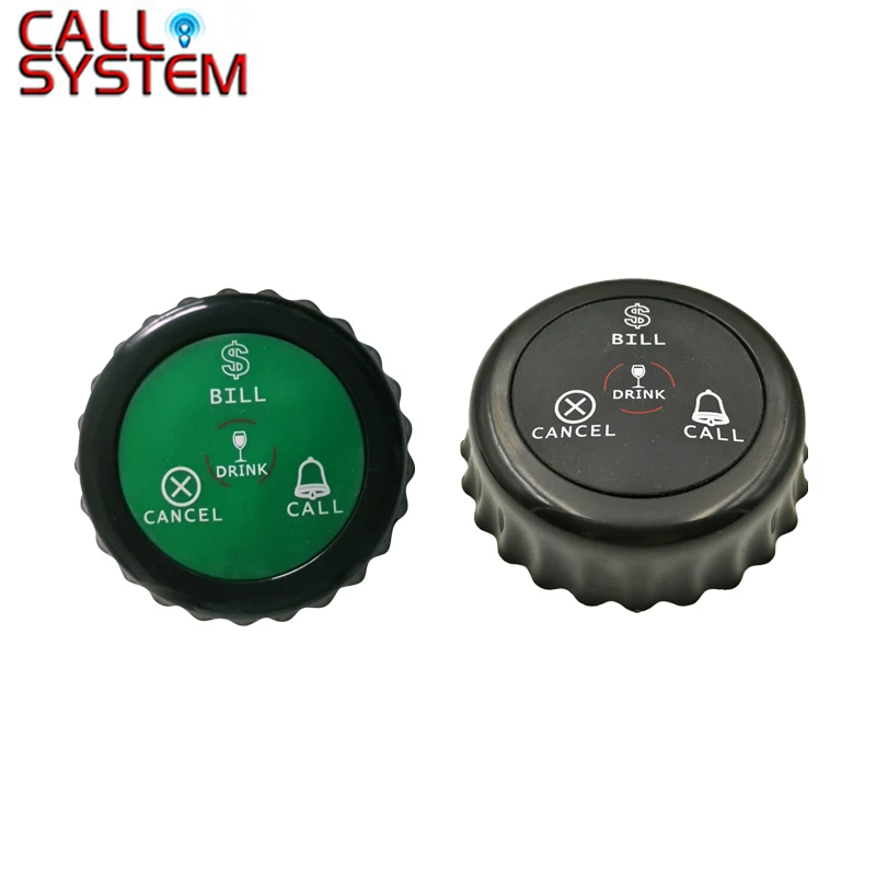 

Ycall 7pcs Call Button K-J4 call bell call waiter push button fast food restaurant Table service Call Button