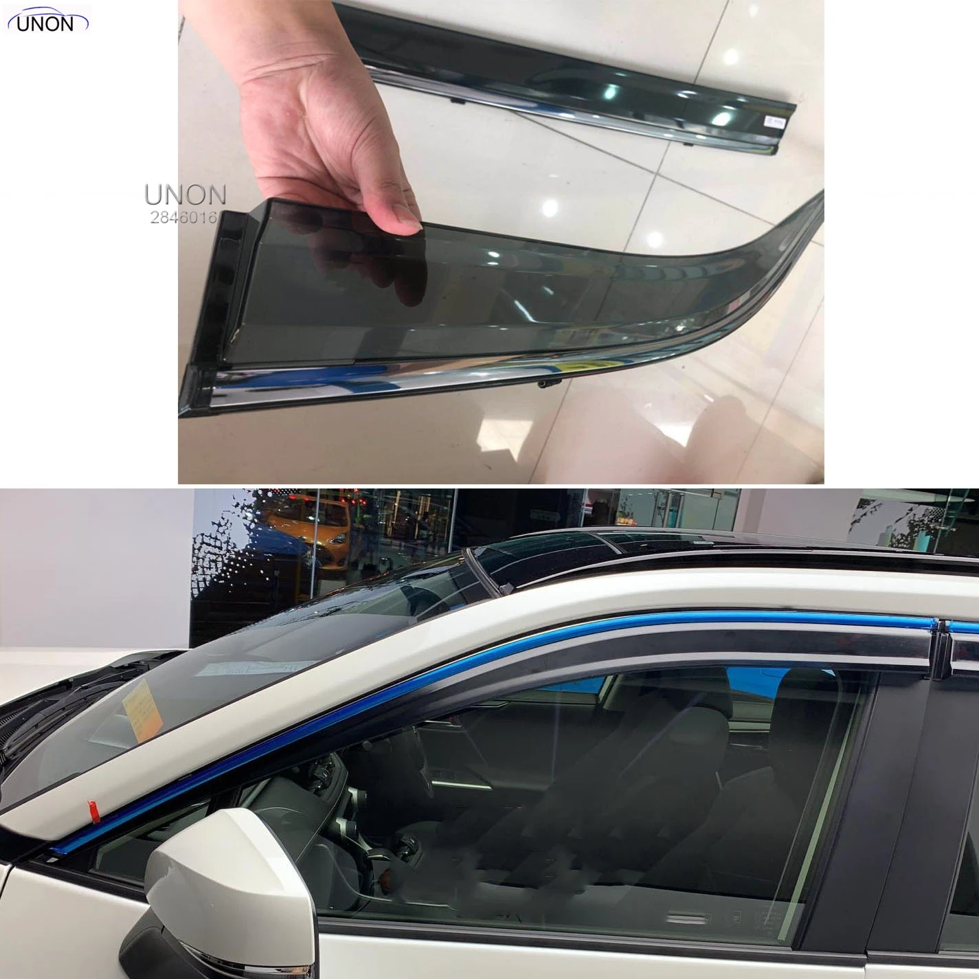 

FOR Toyota RAV4 XA50 2019+4 PCS Weather Shield Window Visor for For Toyota RAV4
