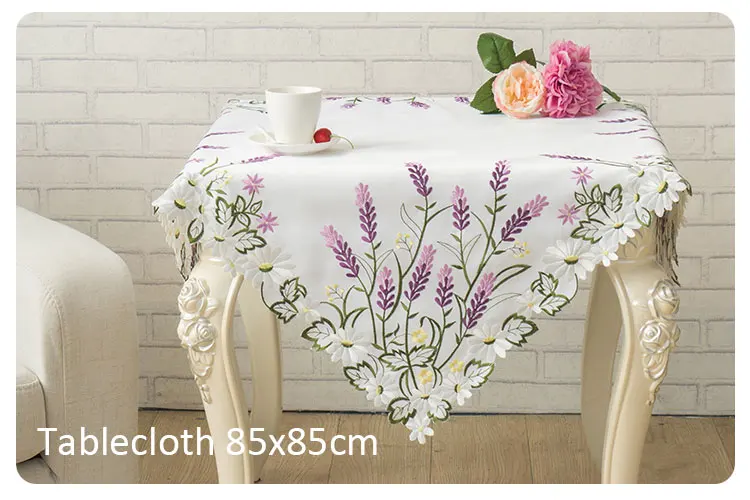Lavender tablecloth (1)