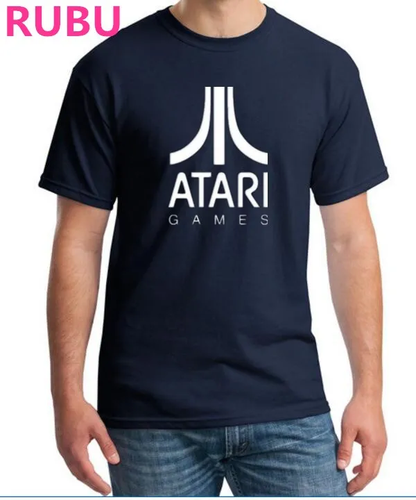 2017 футболка с длинными рукавами принтом Atari для любителей аркадных игр
