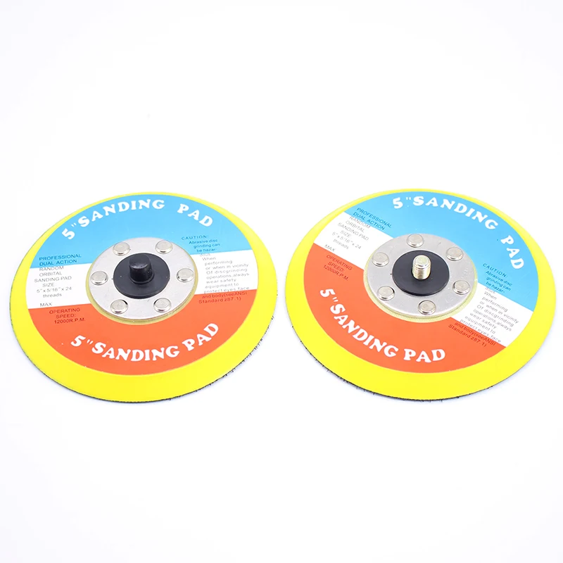 2pcs 5inches 125mm polish sticker pad 1