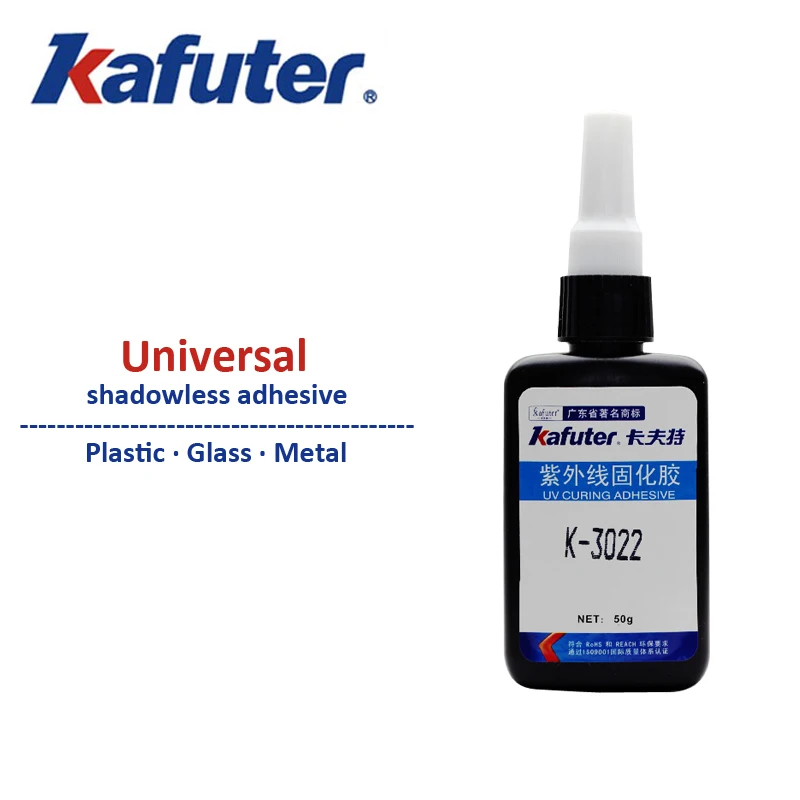 5pcs/lot kafuter K 3022 Acrylic glue Plexiglass glue PVC glue UV glue PMMA PVC ABS adhesive