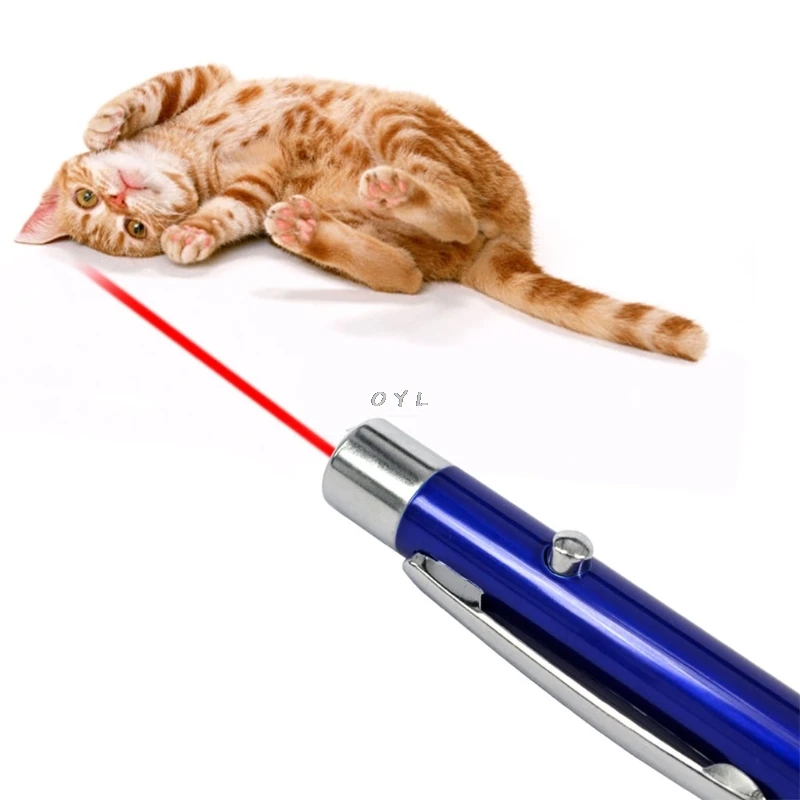 5mW 650nm Red Laser Pointer Pen Lazer For Presentation Pen Cat Interactive Toy 