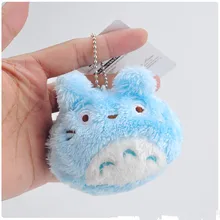 6~ 8 см мини Тоторо мультфильм аниме Мой сосед Тоторо супер мягкая плюшевая сумка с игрушкой Рождественский подарок детям Творческий Сумочка игрушка-брелок