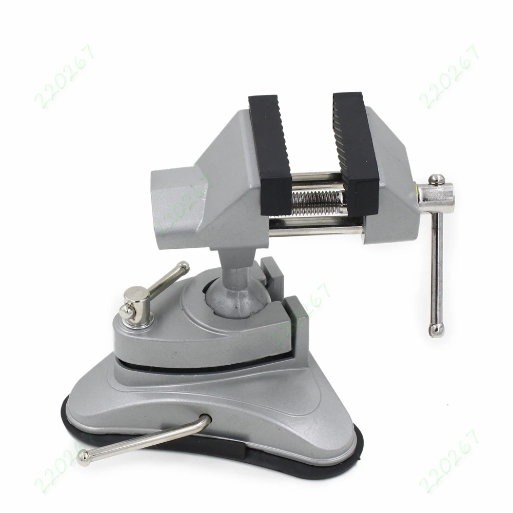 Alloy Aluminium Universal 360 Adjustable Table Vise Suction Clamp Bench