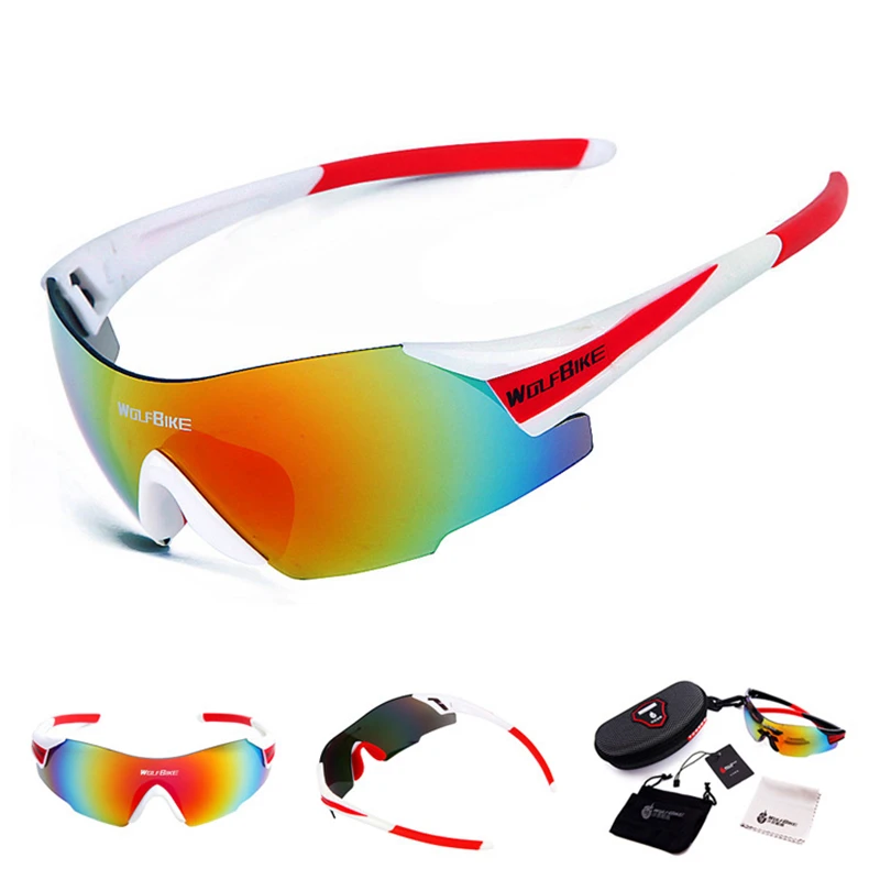 Cycling glasses Road Mountain Bike Goggles UV Protect Bicycle Windproof