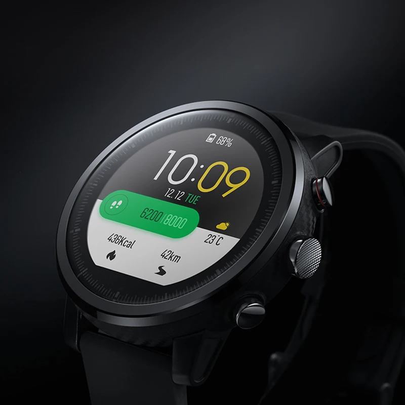 Английская версия Huami Amazfit Stratos спортивные умные часы 2 gps 5ATM вода 1 34 'ƈ.5D экран