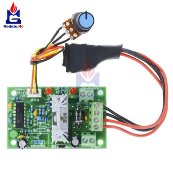 

DC 6V 30V 6A 10A 80W Motor Speed Controller Reversible PWM Control Forward Reverse Switch Max 10A Module Board Potentiometer