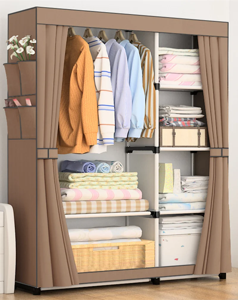 Fashion Design Diy Non Woven Anti Dust Reinforced Steel Frame Easy Disassembly Combination Wardrobe Storage Folding Yy 18 huismerk kopen in de aanbieding Fashion Design Diy Non Woven Anti Dust Reinforced Steel Frame Easy Disassembly Combination Wardrobe Storage Folding Yy 18 huismerk kopen in de aanbieding