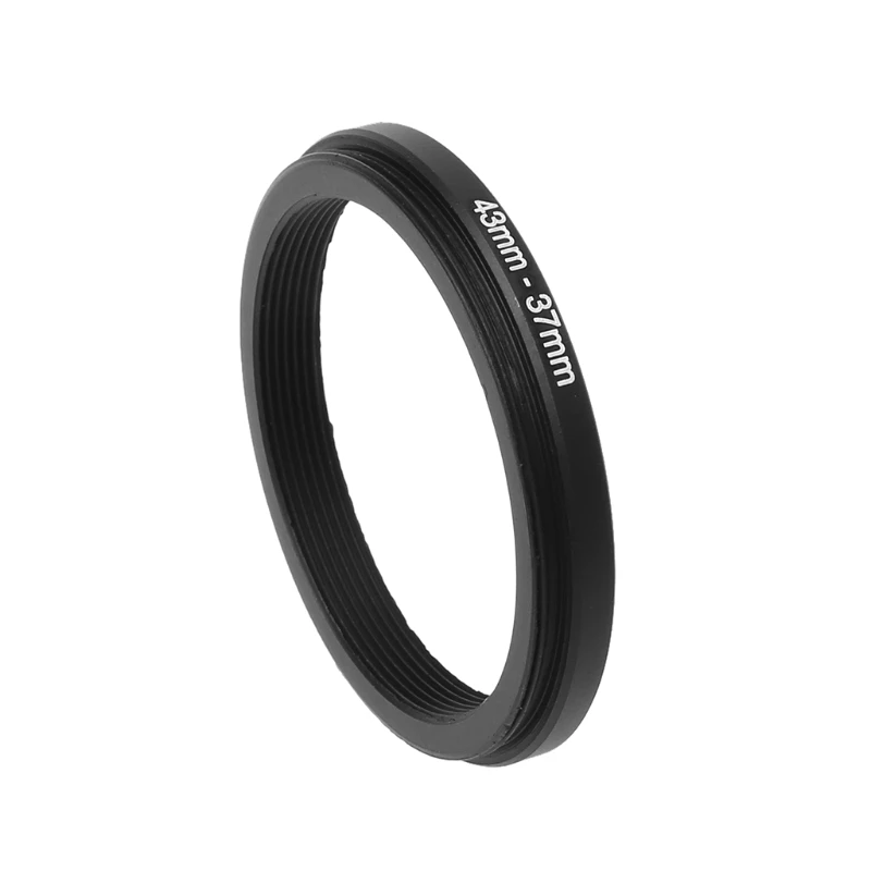 

43mm To 37mm Metal Step Down Filter Lens Ring Adapter Camera Tool Accessories