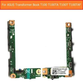 

Power PCB flex cable For Asus Transformer Book T100 T100TA T100TAF T100T Switch on off & Volume flex cable with jack port board