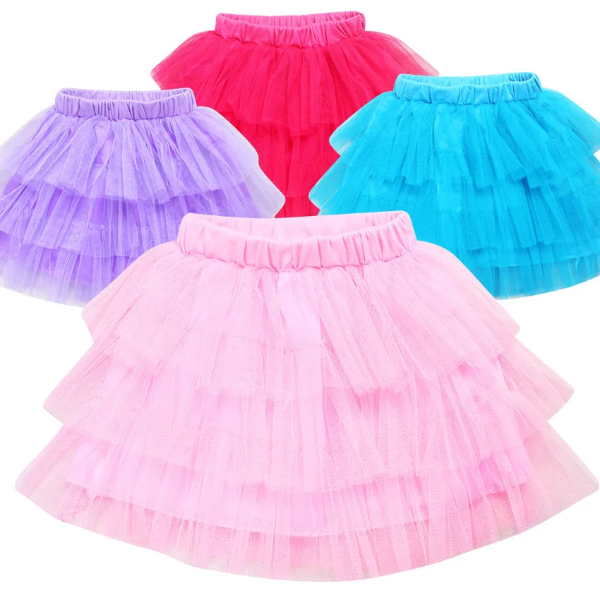 Buy Girl skirt summer new children's clothing net yarn