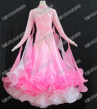 High Quality Waltz Tango dance Dress competitive Ballroom dance dress, crystal stones chacha,salsa dance ballroom dress B-0222