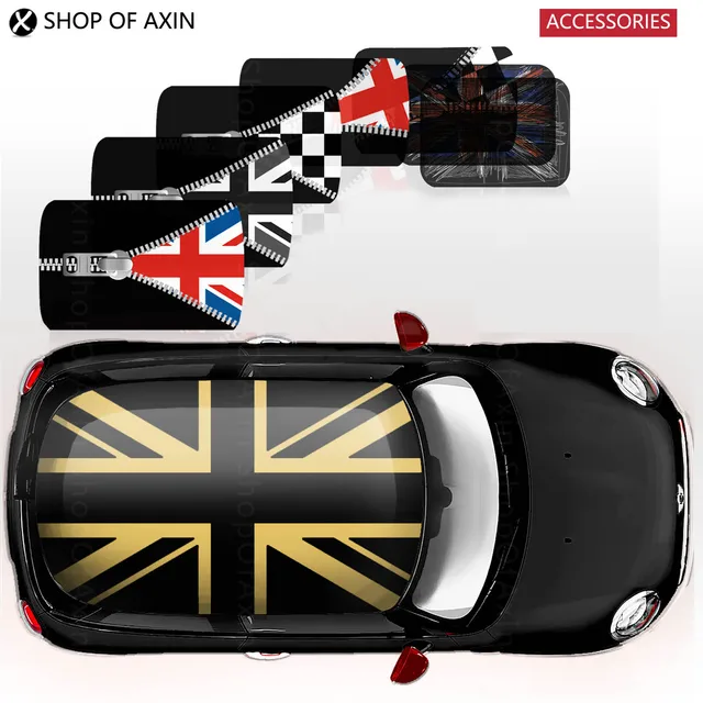 Creative Full Whole Cover Roof Graphics Stickers Decal For Mini