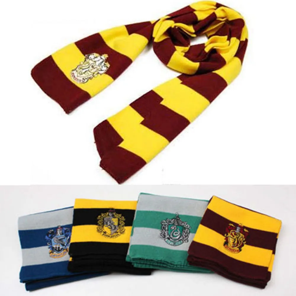 

Child's scarf college scarves Gryffindor Wrightlin slytherin scarf scarves lengthened thicker Holiday Gifts