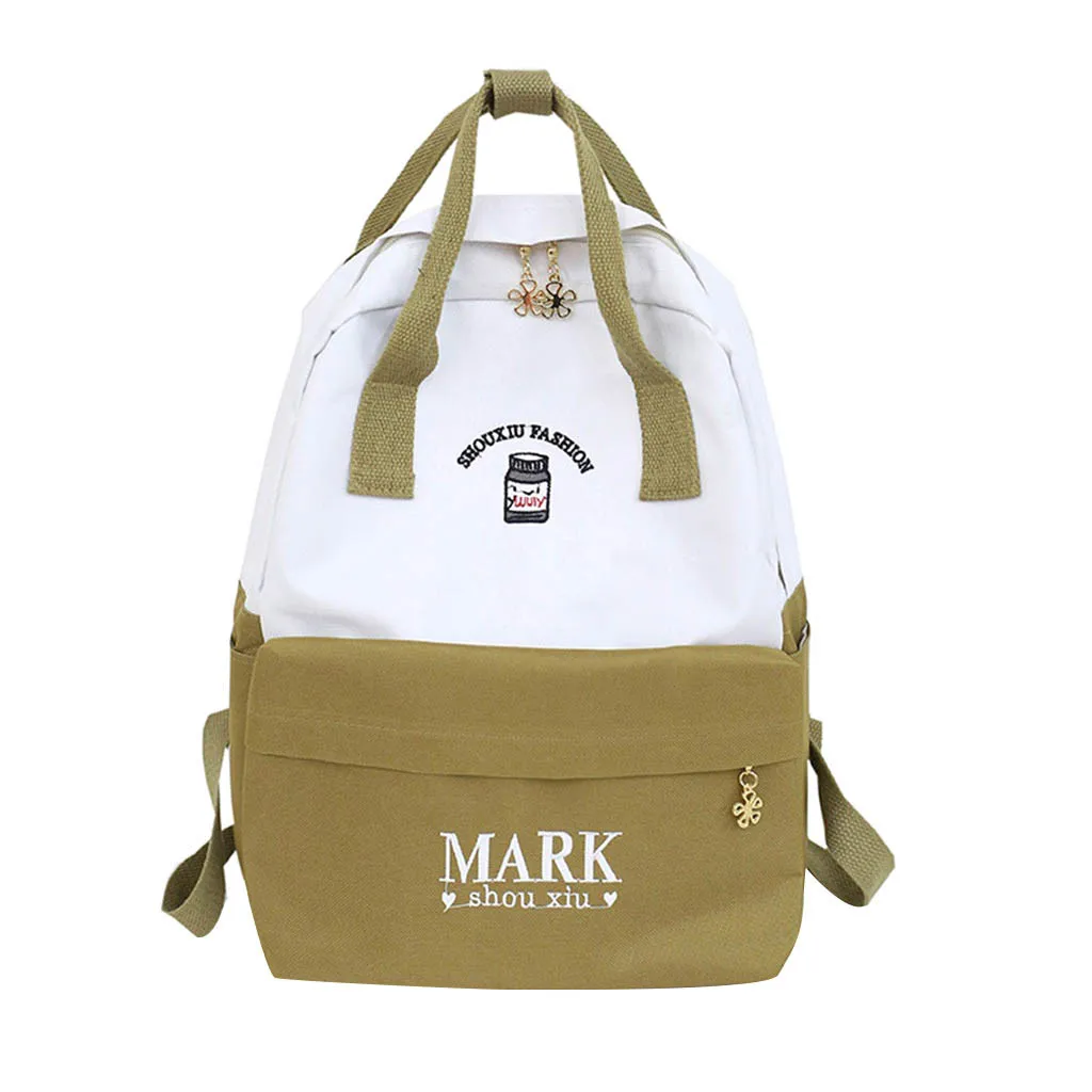 

OCARDIAN Fashion Nylon Unisex Backpack Schoolbags School For Girl Boy Teenagers Casual Travel Bag Rucksack Cute Printing mochila