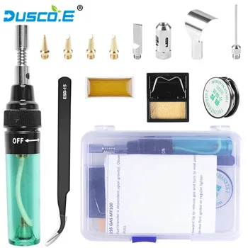 

Good Quality Gas Soldering Iron MT-100 Electric Soldering Iron Gun Blow Torch Welding Tools DIY Kit Butane Gas Gun IRON HS-1115K