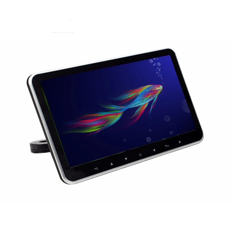 

support multi language 10.1 inch HD screen plug-in MP5 Car monitor headrest display monitors USB SD HDMI FM AM video players