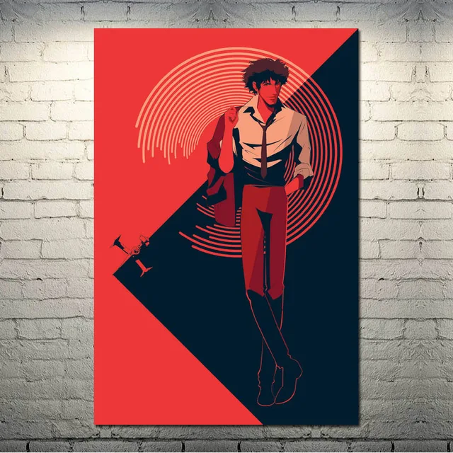 Cowboy Bebop Japan Anime TV Series Canvas Silk Poster Home Decor Print 24x36