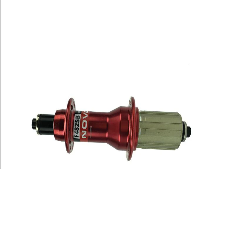 Novatec Hub A291SB F482SB передние 20 задние 24 Отверстия с быстроразъемным/шампуры в красном