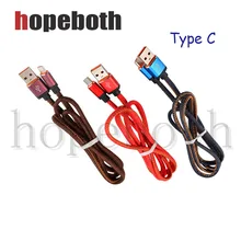 10 шт./партия кабель type-C 1 м синий джинсовый плетеный кабель для быстрой зарядки usb type C для MacBook Xiaomi 4C для iPhone 5 6 7 8 Plus iPad