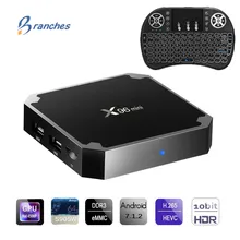 X96 mini tvbox Android 7.1 TV BOX 2GB 16GB Amlogic S905W Quad Core 2.4GHz WiFi Media Player 1GB 8GB X96mini Set-top Box