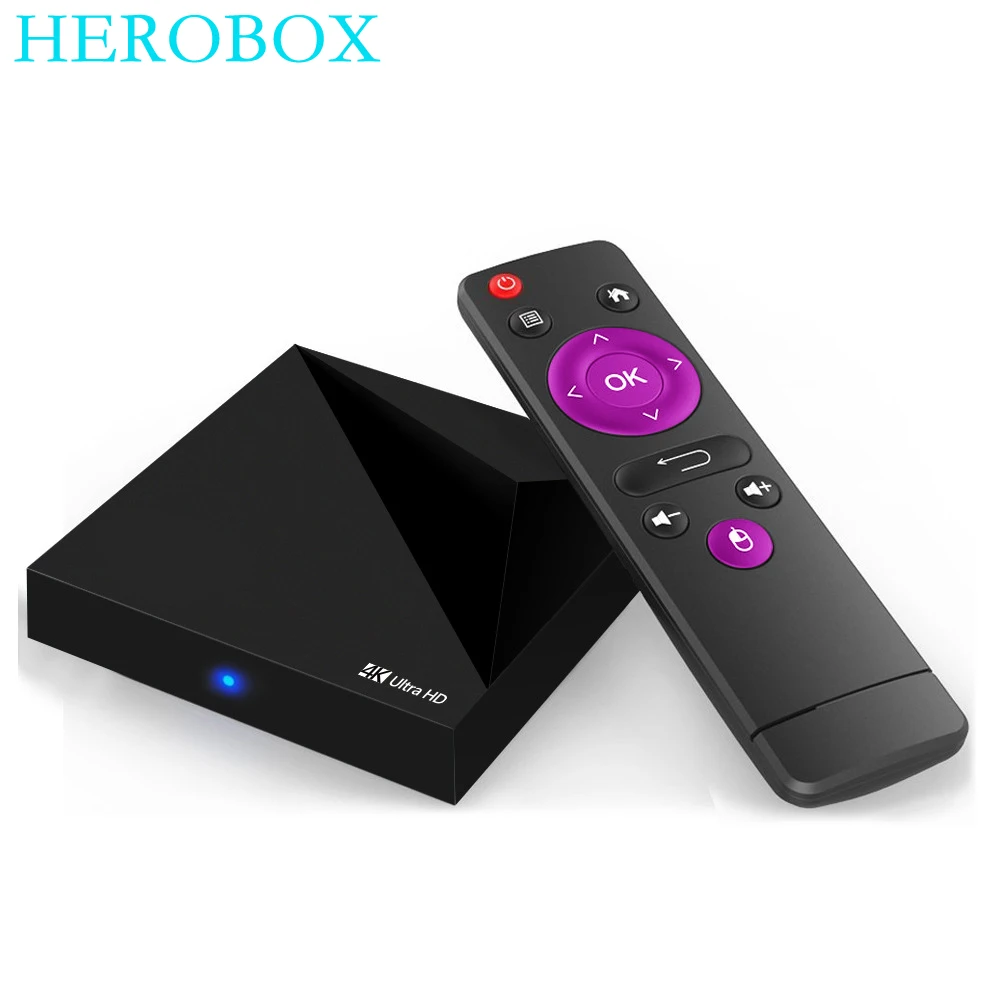 Лучший стабильный 4000 Live+ VOD Испания IP tv herobox H96MAX+ RK3328 4 ГБ/32 ГБ сетевой плеер Android 8,1 tv BOX