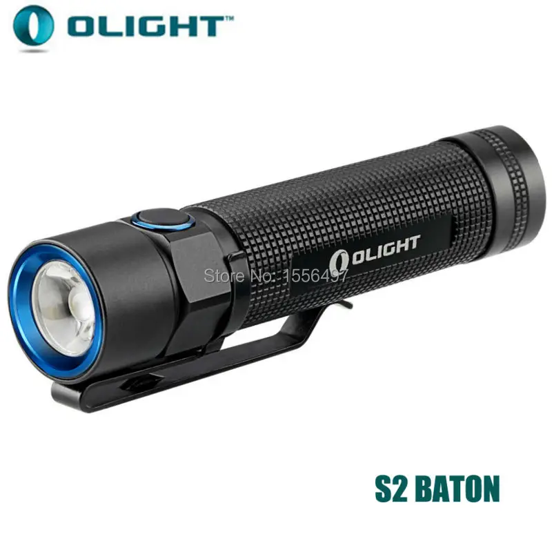 

2015 new Original Olight S2 Baton Cree XM-L2 U3 LED 4 Mode 950Lumens Side-Switch LED Flashlight Black By 18650/CR123A