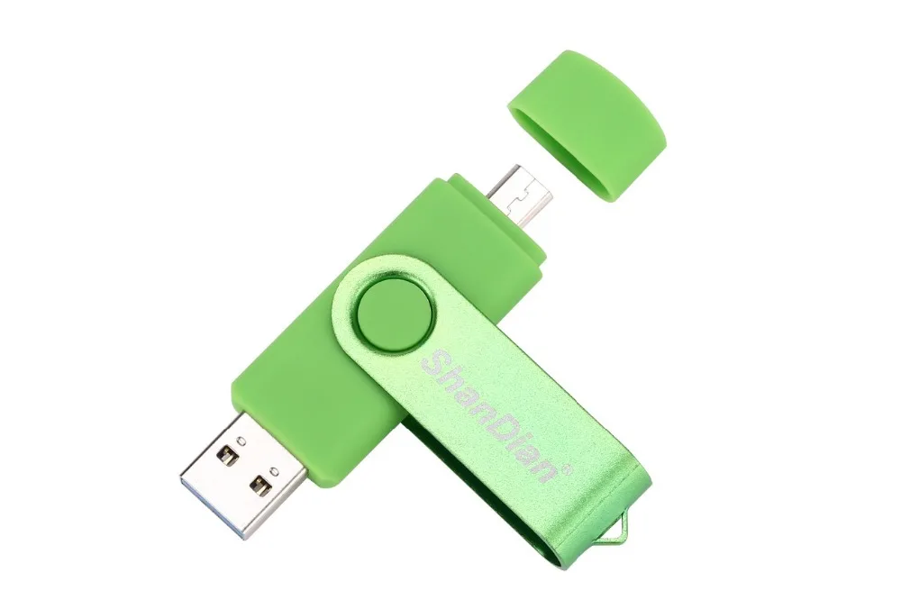 SHANDIAN USB 3,0 Смартфон USB флеш-накопитель OTG Флешка 8G/16G/32G/64GB флеш-накопитель U диск
