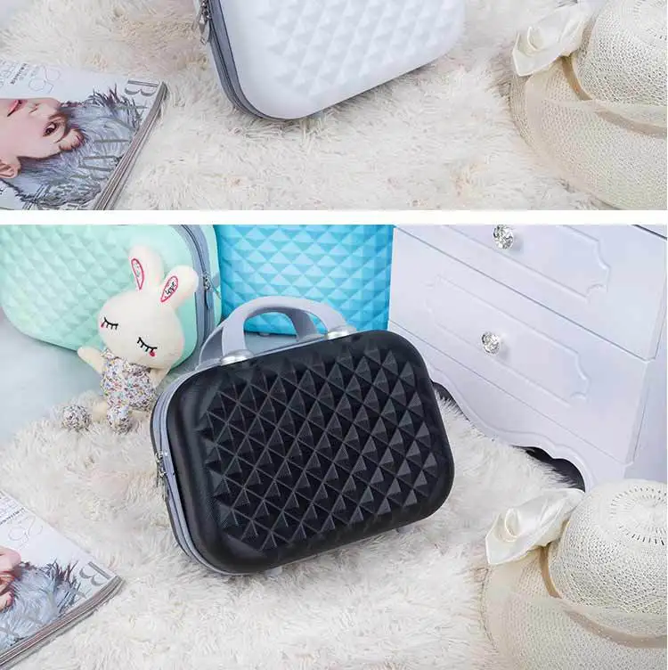 Professional Cosmetic Bag Organizer For Women Travel Makeup Cases Large Capacity Cosmetics Makeup Cases 14 inches