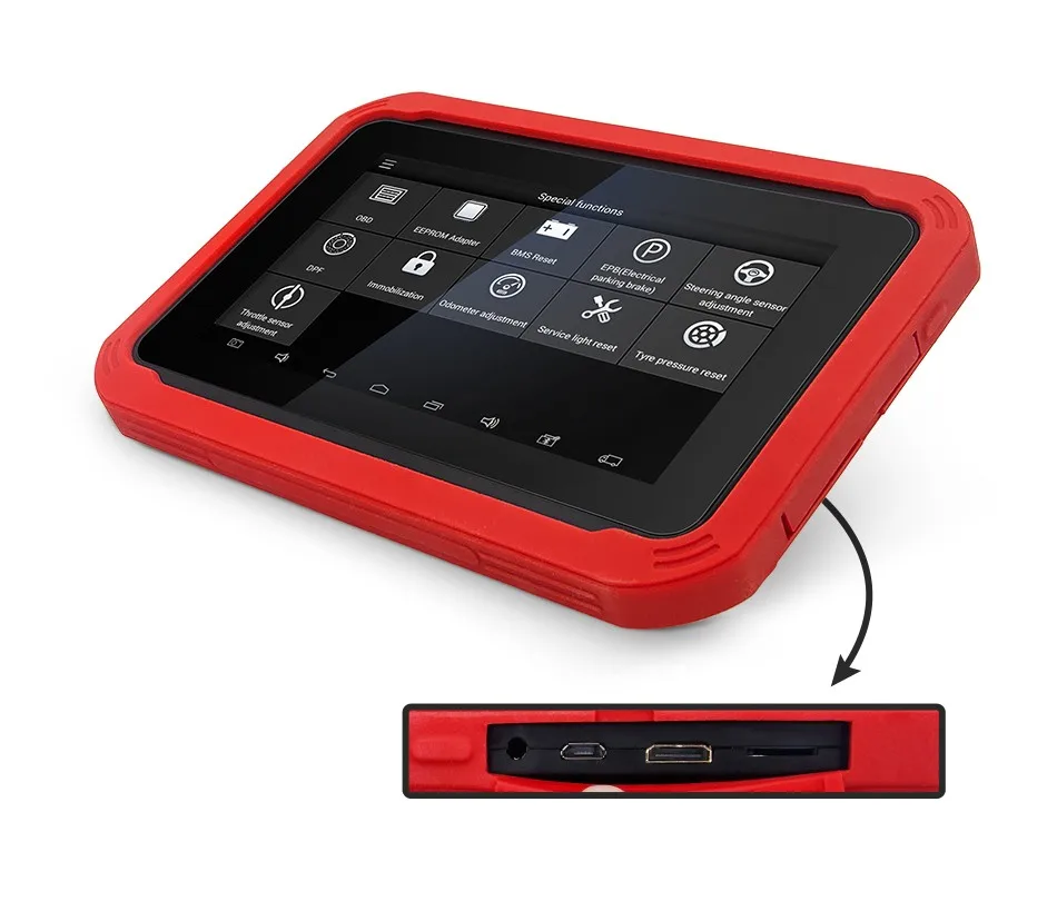 Автомобильный ключевой программатор XTOOL X100 PAD с адаптером EEPROM поддержка
